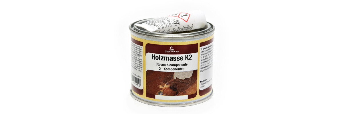 Holzspachtelmasse für außen - Perfekte Reparatur für Holz - Holzspachtelmasse für außen - Perfekte Reparatur für Holz