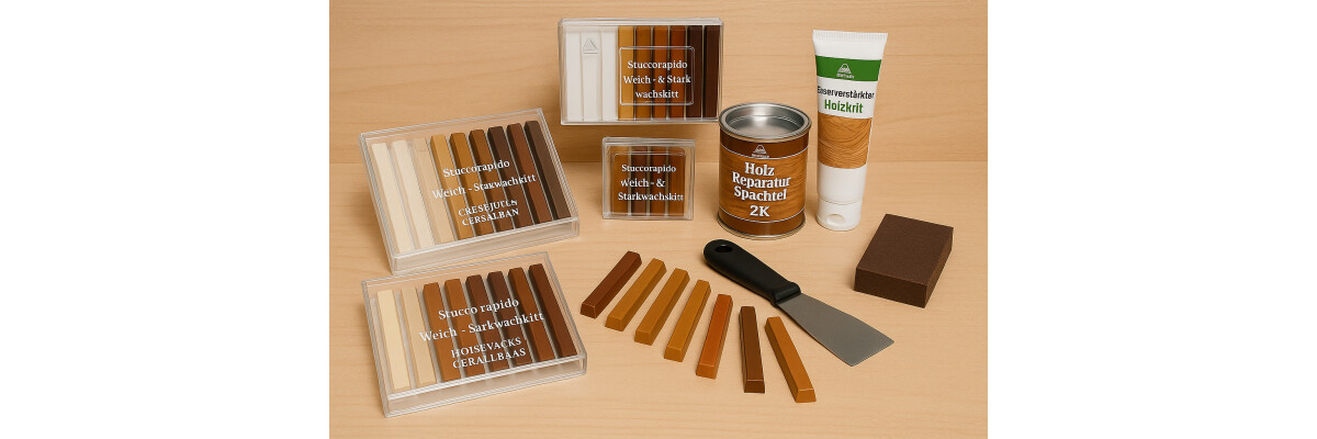 Reparaturset für Holz - Reparaturset für Holz – Perfekte Reparatur für Holzoberflächen