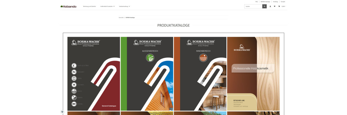 Entdecken Sie unsere neuen Kataloge mit Holzoberfläche-Produkten - Der Onlineshop für Holzverarbeitung – alles für dein Projekt!