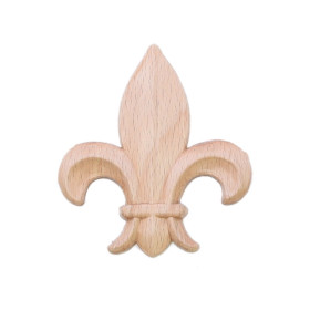 Holz Ornament Verzierungen Französische Lilie...