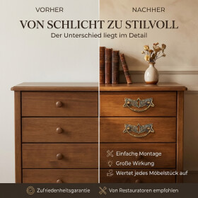 Art Nouveau Möbelgriffe