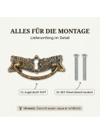 Art Nouveau Möbelgriffe