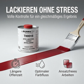 Nitro Universal Verdünner 1L – Hochwirksamer Reiniger & Lösemittel für Lacke, Farben, Harze – Profi Qualität