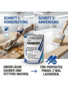 BORMA GENESIS Lack Emaile für alle Untergrunde auf Wasserbasis