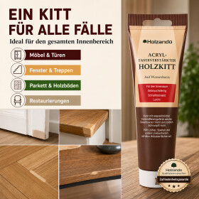 Acryl Faserverstärkter Holzkitt "Extra Stark" für Holz