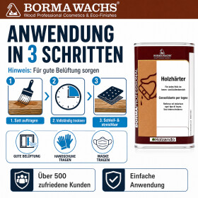 Holzhärter 5 Liter zur Verfestigung von morschem und geschädigtem Holz