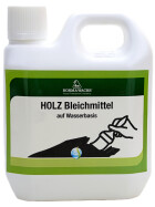 Holz Bleichmittel 1 Liter zum Holz bleichen und Aufhellen von Holzoberflächen