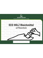 Holz Bleichmittel 1 Liter zum Holz bleichen und Aufhellen von Holzoberflächen
