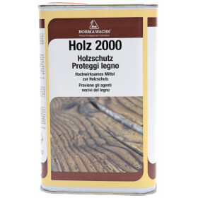 Borma Wachs Holz 2000 | Holzwurm Ex | Holzwurmmittel 1 Liter