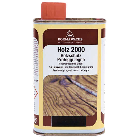 Borma Wachs Holz 2000 | Holzwurm Ex | Holzwurmmittel 250 ml