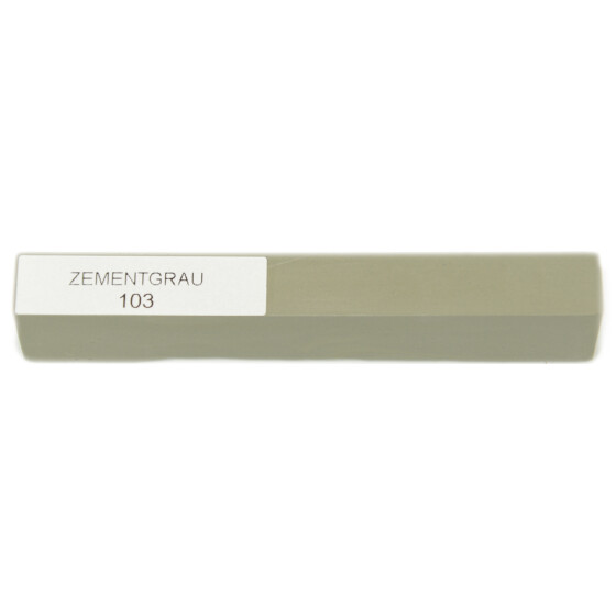 Hardwachs Kitt Stange 20g Cementgrau