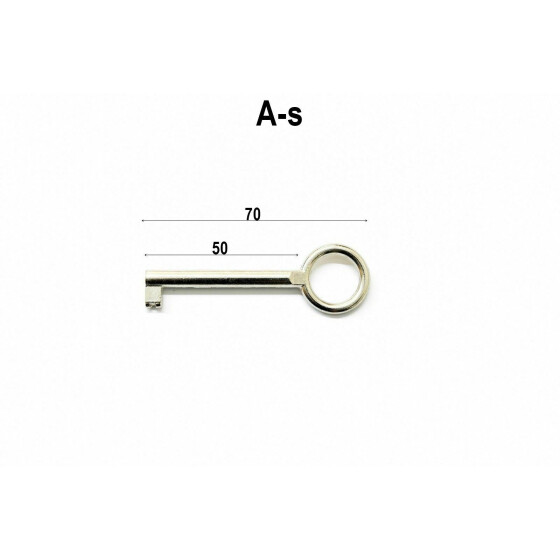 Möbelschlüssel IC Schliessung A-s