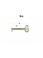 Möbelschlüssel IC Schliessung N-s