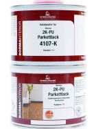 2K PU Parkettlack A+B Seidenmatt 1 Liter