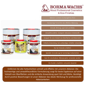 Radikal Abbeizer Gel 750 ml zum Holz abbeizen und Lack entfernen