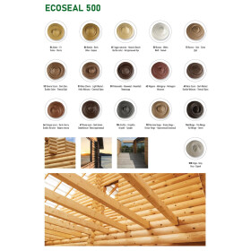 ECOSEAL 500 ein-komponentiger elastischer Holzkitt und Fugenfüller 600ml - Buche natur 41