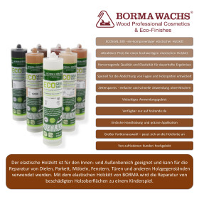 ECOSEAL 300 Elastischer Holzkitt und Fugenfüller 310 ml...
