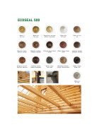 ECOSEAL 500 ein-komponentiger elastischer Holzkitt und Fugenfüller 600ml - Nussbaum dunkel 63