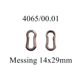 Messing Schlüsselschild 4065/00.01