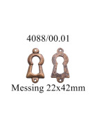 Messing Schlüsselschild 4088/00.01