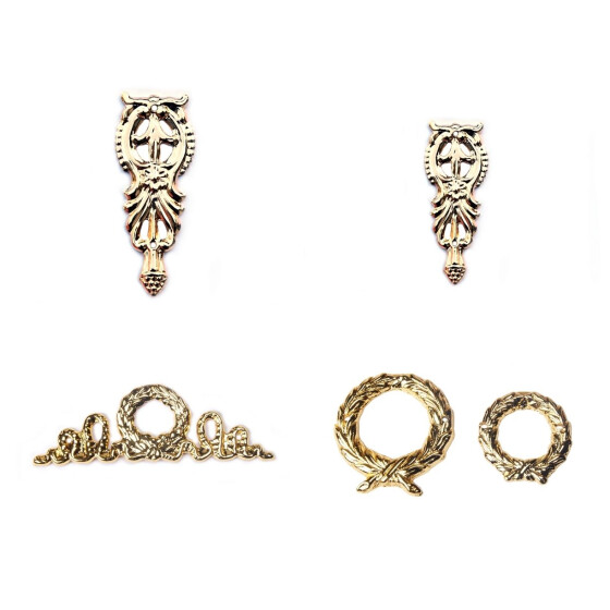 Ornament 24k vergoldet