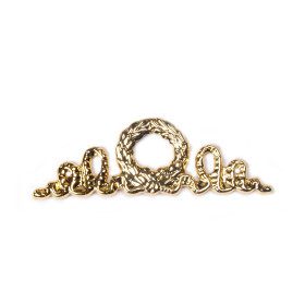 Ornament 24k vergoldet