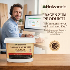 Faserverstärkter Holzkitt "Extra Stark" für Holz