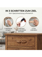 Eck-Ornamente aus Holz zur Verzierung antiker Möbel