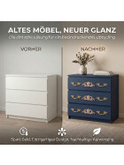 Eck-Ornamente aus Holz zur Verzierung antiker Möbel