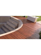Fußbodenstreichbürste für Terrassendielen