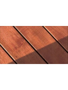 Fußbodenstreichbürste für Terrassendielen
